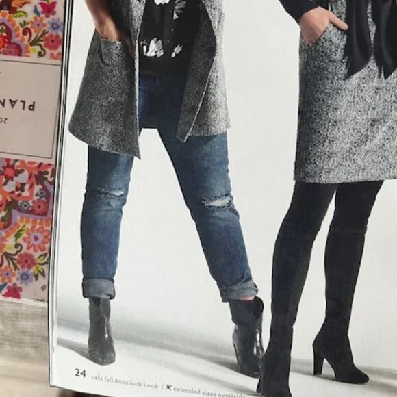 Cabi The Skinny Deconstructed Size 10 Jeans - Picture 1 of 8